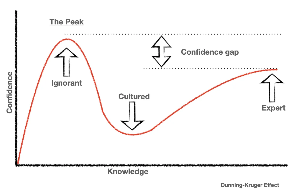 DunningKrugerEffectGraph